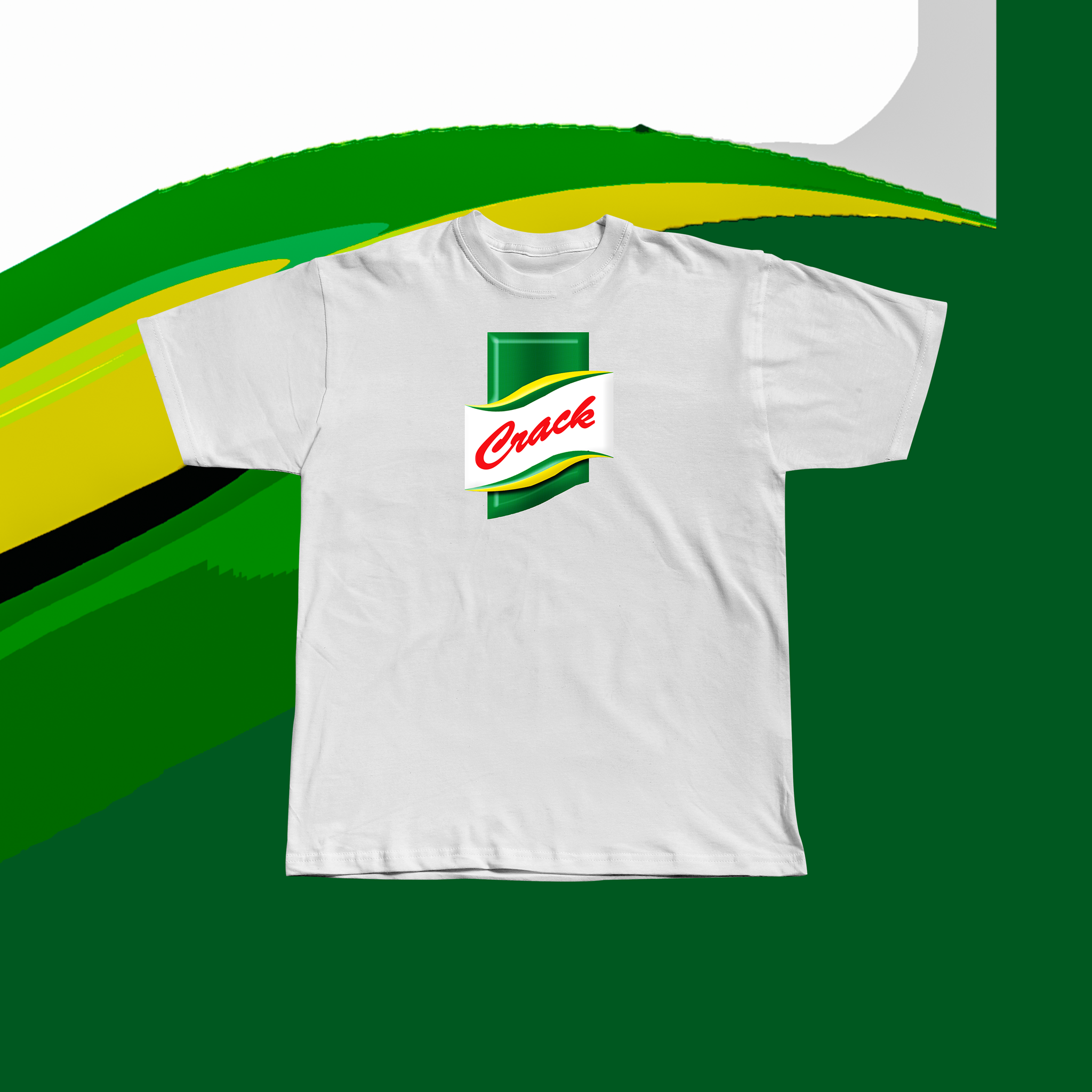 Bild von CRACK - SHIRT [weiß]